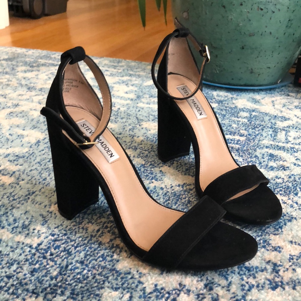 Like New Steve Madden Carrson Block Heel